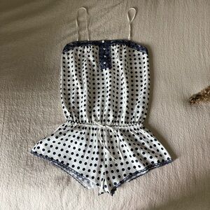 Polkadot Silk Like Pajama